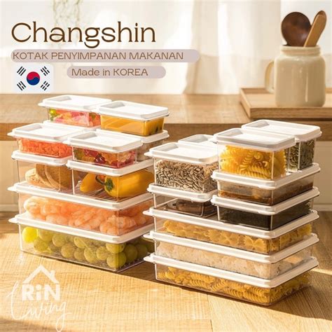 Jual CHANGSIN Korean Food Container Small Size Kotak Penyimpanan