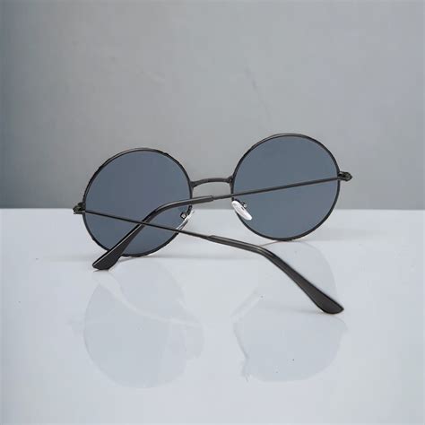 Gojo Satoru Inspired Cosplay Round Glasses Gojo Satoru Sunglasses ...
