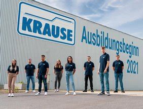 KRAUSE begrüßt neun neue Auszubildende und Jahrespraktikanten
