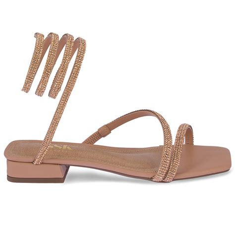 Sand Lia Espiral Strass Stela Nude