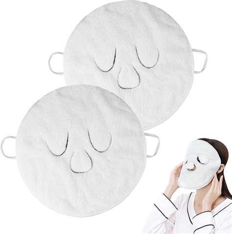 Pcs Facial Towel Masks For Hot Compress Reusable Face Towels Facial Steamer For Hot And Cold