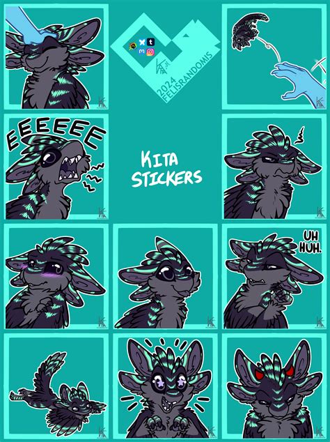 Kita Stickers 2 By Felisrandomis On Itaku