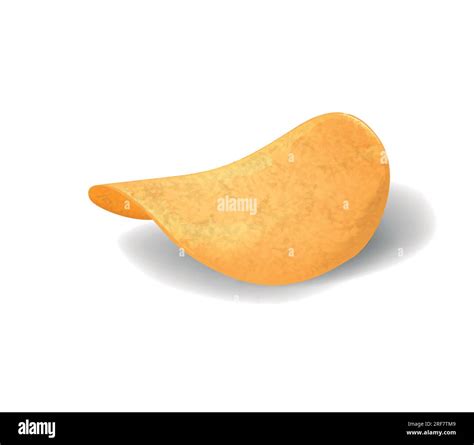 Tasty Seasoned Sliced Crispy Potato Chips Stock Vector Image And Art Alamy