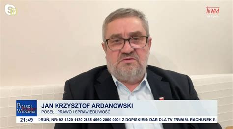 Polski Punkt Widzenia Jan Krzysztof Ardanowski