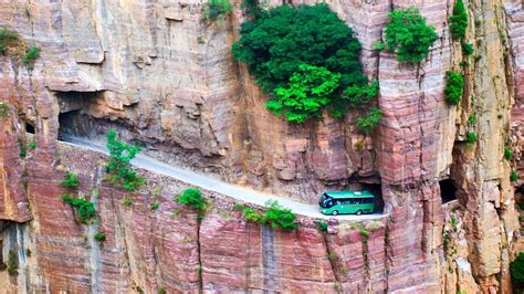 Most Dangerous Roads In Taihang Mountains Of China Guoliang Kunshan