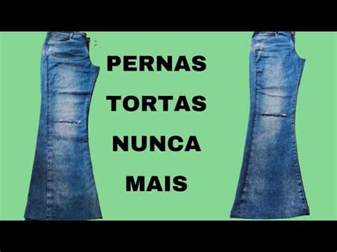 Como Corrigir Pernas Tortas - COMO ARRUMAR PERNAS TORTAS DE CALÇA JEANS - YouTube