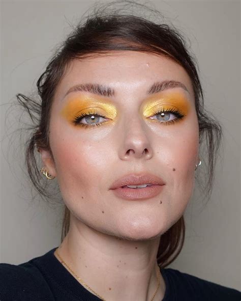 Yellow Makeup Bold Makeup Makeup For Green Eyes Makeup Geek