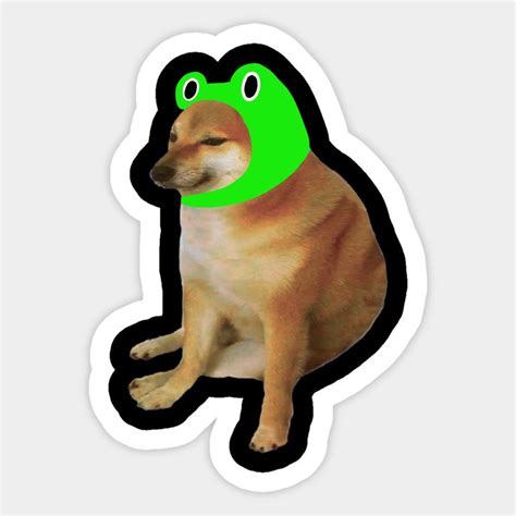 Cheems By Medd Art Drawing Meme Doge Dog Dog Stickers