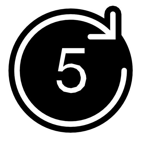 Forward 5 Vector SVG Icon - SVG Repo