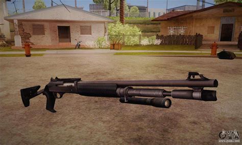 The Shotgun From The Left Dead For Gta San Andreas