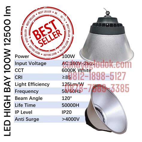 Jual Lampu Industri LED 200W Chip Onboard - Cahaya Glodok