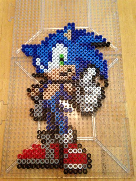 Sonic Perler Bead Pattern Printable