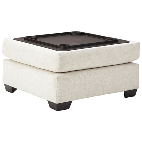 Ashley Furniture Cambri Ottoman With Storagereversible Tray Top With