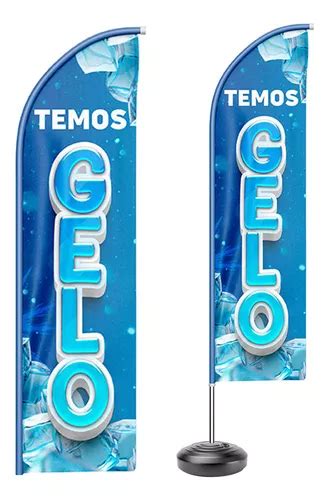 Wind Banner Completo Temos Gelo M Arte Pronta