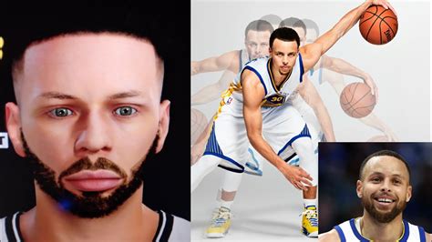 Nba 2k24 Stephen Curry Face Creation Youtube