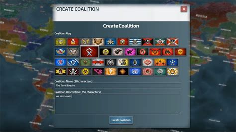 Conflict Of Nations Tutorials How To Create A Coalition YouTube