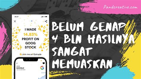 Gotrade Belum Genap Bulan Investasi Di Saham Us Menggunakan Gotrade