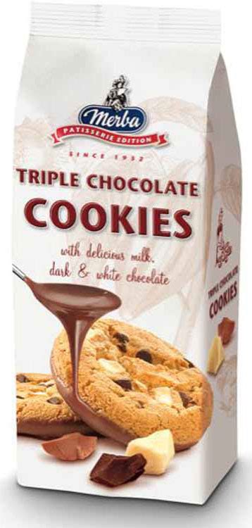 Merba Печенье три шоколада, 200 г — купить в интернет-магазине OZON с ...