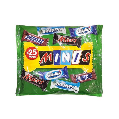 285 Minis Snickersmarstwix Bountymilky Way 500g