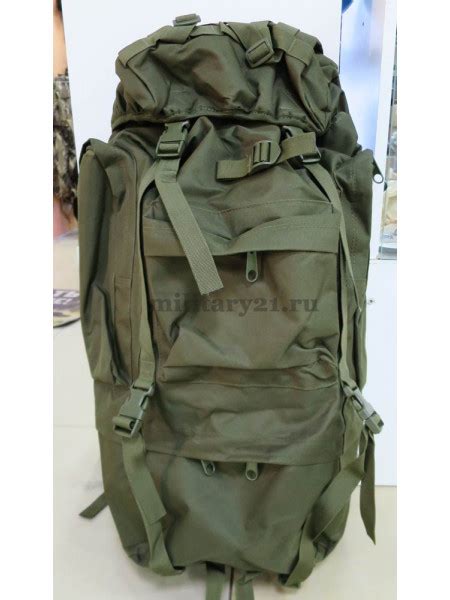 Купить рюкзак станковый 65 л олива
