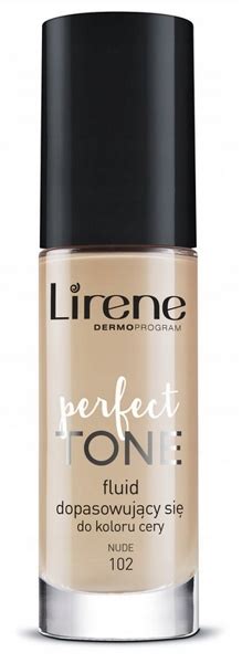 LIRENE PERFECT TONE 102 NUDE PODKŁAD FLUID 30 ml 16734608149 oficjalne archiwum Allegro