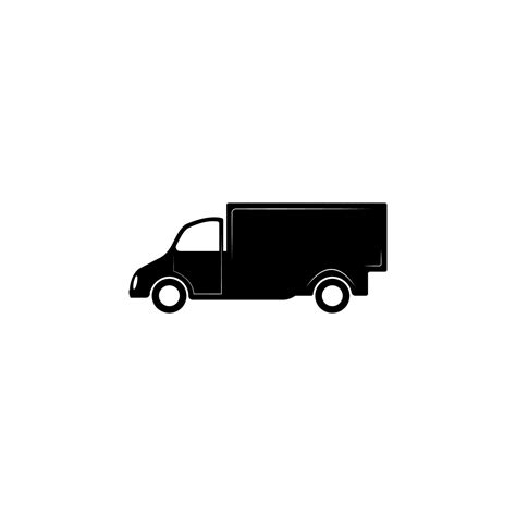 silhouette Truck vector icon illustration 23278048 Vector Art at Vecteezy