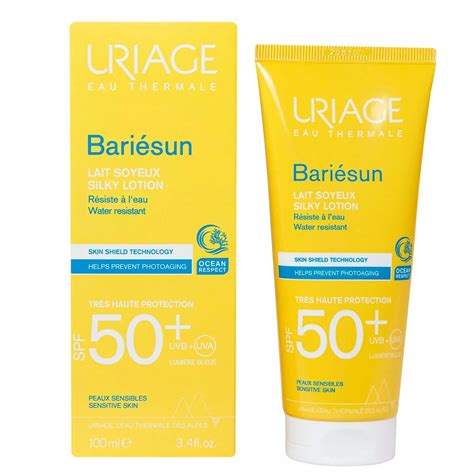 Солнцезащитное молочко Uriage Bariesun Silky Lotion SPF 50+ | отзывы