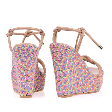 Uza Shoes Plataforma Salto Alto New Couro Nude Cole O Primavera Ver O