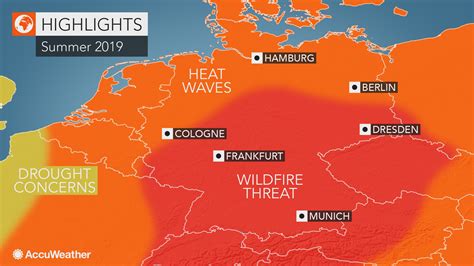 Accuweathers 2019 Germany Summer Forecast Accuweather