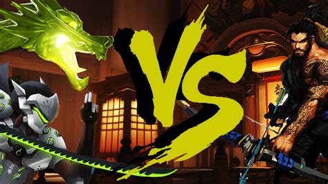 Overwatch Hanzo Vs Genji Animated Youtube