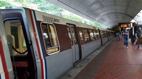 Wmata Green Line Alstom Series Leaving Fort Totten Youtube