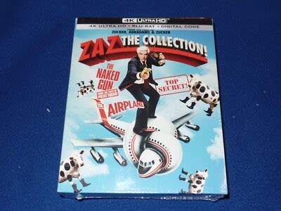 Zaz The Collection 4K UHD Blu Ray Digital Airplane Naked Gun Top Secret 191329268414 EBay