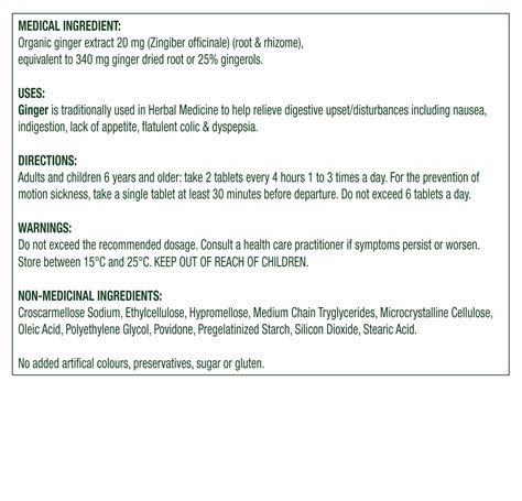 Ginger Tablets While Pregnant at Kelly Duppstadt blog