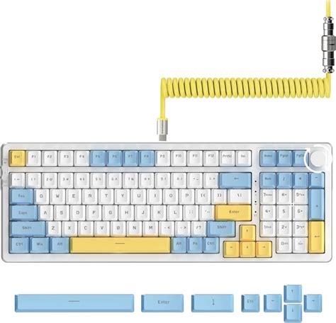 Amazon A Jazz Ak Keys Hot Swappable Bluetooth G Wired Gasket Mount Rgb Backlight