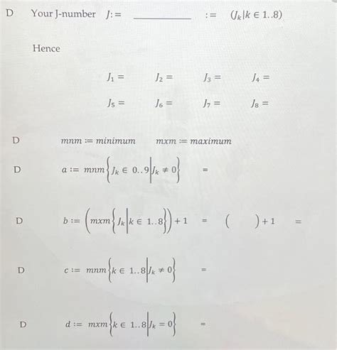 i have no idea what this means. my j number is | Chegg.com