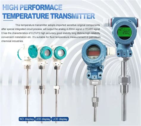 ma rtd pt high temperature sensor  flange explosion proof