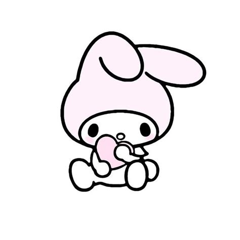 My Melody App Icon Hello Kitty Drawing Kitty Drawing Simple Designs