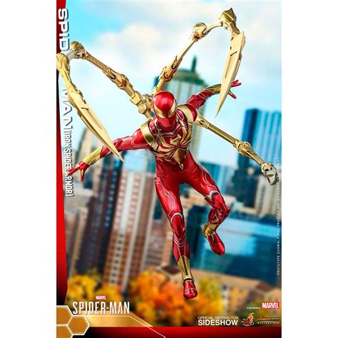 Hot Toys Spider Man Vgm Iron Spider Armour Th Scale Figure Kapow Toys