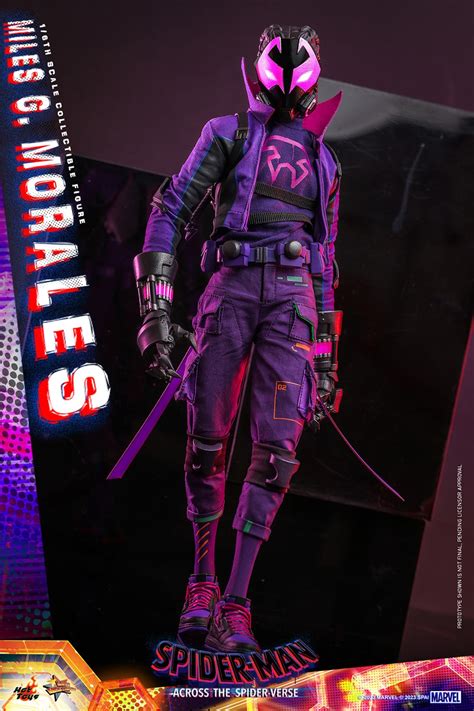 Hot Toys Miles G Morales Sixth Scale Figure Spider Man Limited