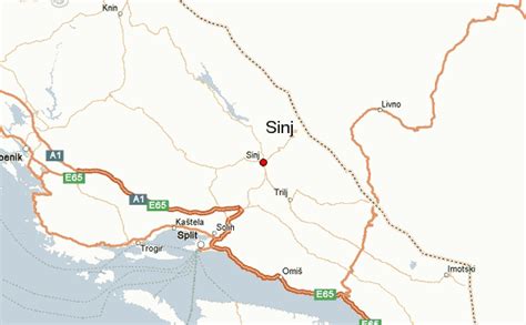 Sinj Location Guide