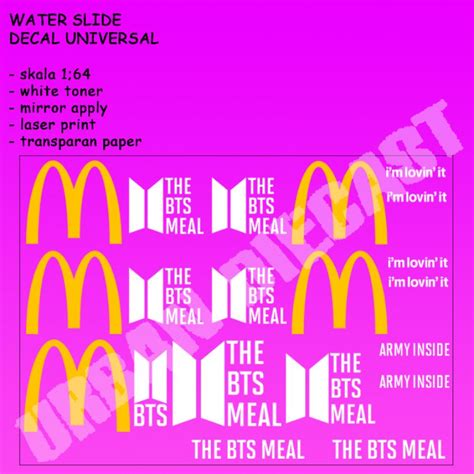 Jual Hot Wheels Decal White Toner BTS Shopee Indonesia