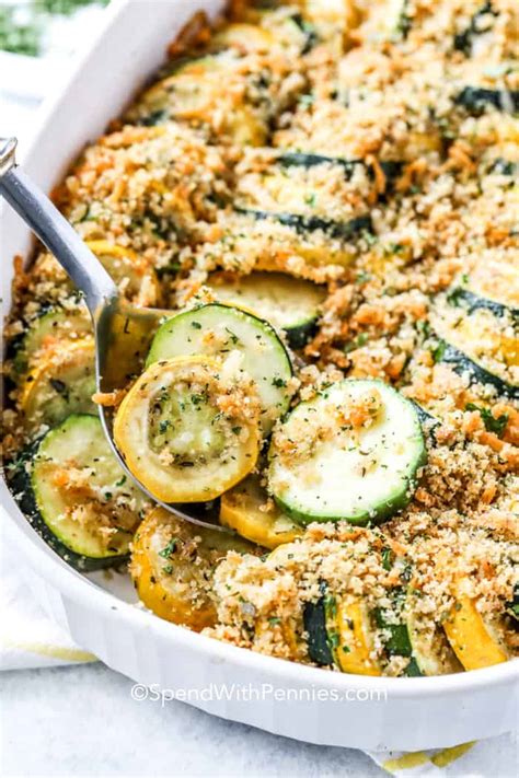 Easy Squash Casserole Spend With Pennies