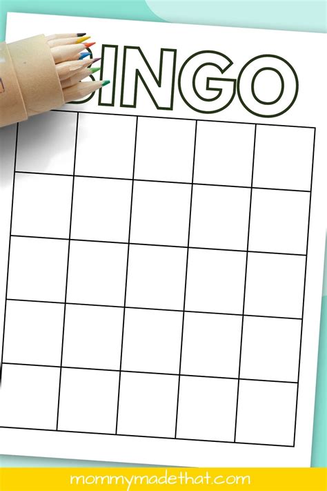 bingo card printable 9