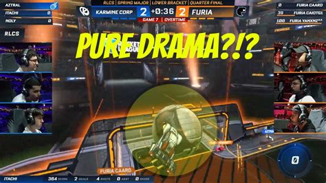 Game Drama Kc Vs Furia Rocket League Spring Major Youtube