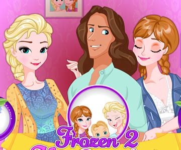 Frozen 2 The Reunion, play game online - Candy's World