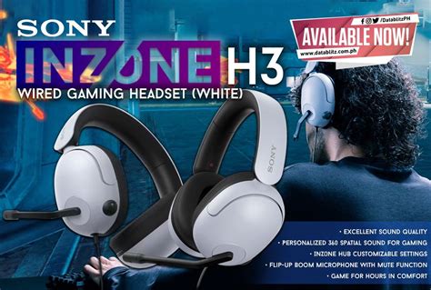 Datablitz On Twitter Hear Better Win More Sony Inzone H Wired