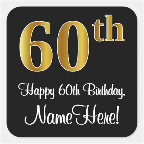 60 Geburtstag Aufkleber Zazzle At