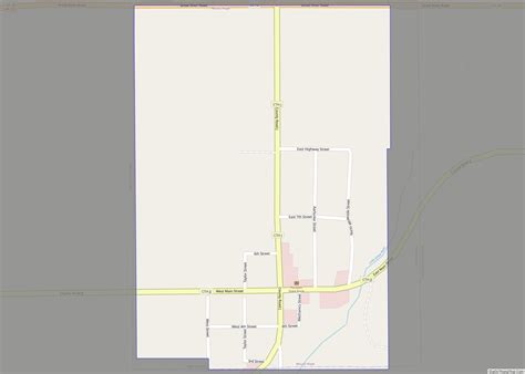 Map of Mount Hope village, Wisconsin - Thong Thai Real