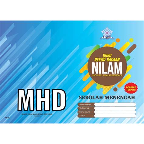 Mhd Buku Rekod Bacaan Nilam Sekolah Rendah Sekolah Menengah