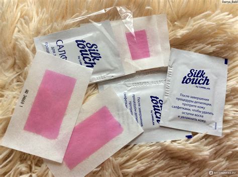 Восковые полоски Silk Touch Бикини с экстрактом орхидеи и фруктов ...